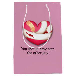 "Je had de andere moeten zien" Broken Heart Medium Cadeauzakje