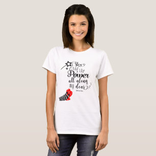 JE HAD DE KRACHT AL DIE TIJD Oz Wand Custom T-shirt