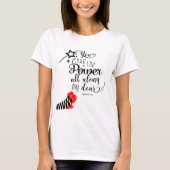 Je had de macht al langs oz toverstok aangepaste t-shirt (Voorkant)