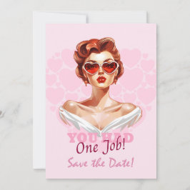 Je had één taak save the date