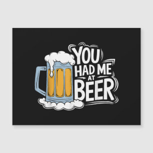 Je had me bij Beer.