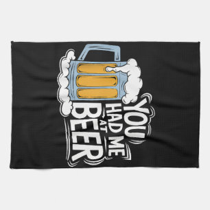 Je had me bij Beer. Theedoek