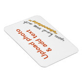 Je had me bij "chocolade" - DIY koelkast magneet (Rechterzijde)