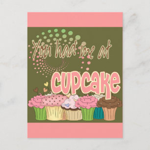 Je had me bij Cupcake Briefkaart