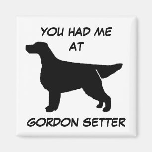 JE HAD ME BIJ GORDON SETTER Magnet Magneet