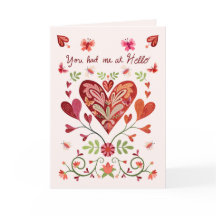 Je Had Me bij Hallo - Romantische Liefde Valentijn