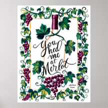 Je had me bij Merlot Red Wine Lover Custom