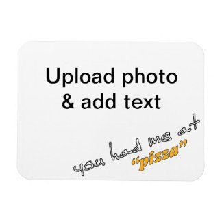 Je had me bij "pizza" - DIY Koelkast Magnet Magneet