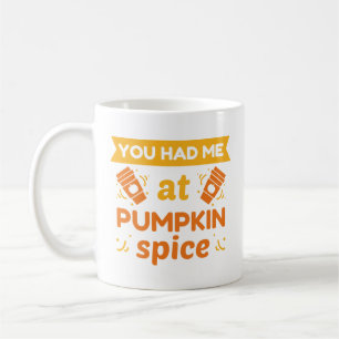 Je had me bij Pumpkin Spice Koffiemok
