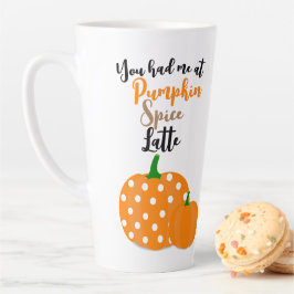 Je had me bij Pumpkin Spice Latte Mok