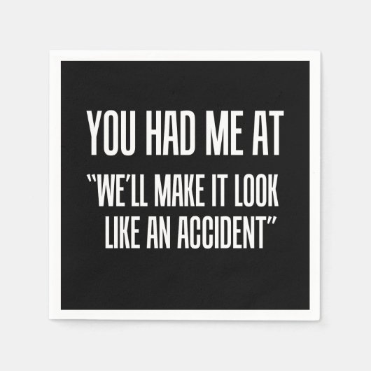 Je had me bij servet (Voorkant)