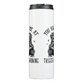 Je had me bij Trigger Warning Dark Romance Smutty Thermosbeker (Achterkant)