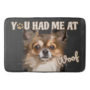 Je had me bij Woof Pommerse Hondenliefhebbers Badmat