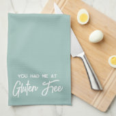 Je had me gratis bij Gluten. Theedoek (Quarter Fold)