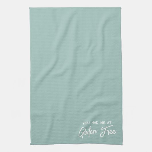 Je had me gratis bij Gluten. Theedoek (Verticaal)