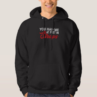 Je had me met voeten in banden hoodie