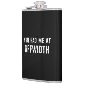 Je had me op Offwidth Rock klimmen Heupfles (Links)