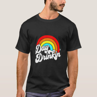 Je had me op overdag drinken Retro strand zomer re T-shirt