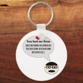 Je had me van Hallo binaire Sleutelhanger (Voorkant)