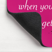 Je handen passen bij mousepad muismat (Hoek)