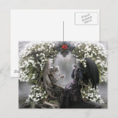 Je hart slaat me elke dag dood. briefkaart (Voorkant / Achterkant)