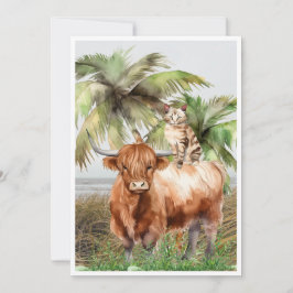 Je hebt altijd mijn achterkat gehad feestdagenkaart