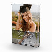 Je hebt de Aangepaste foto Afstuderen Beste Afstud (Rechts)