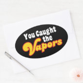 Je hebt de dampen gevonden ovale sticker (Envelop)