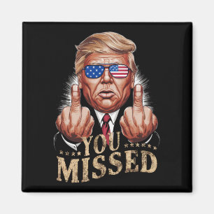 Je hebt de Donald Trump VS-verkiezing gemist Magneet