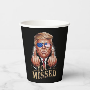 Je hebt de verkiezing van Donald Trump in de VS ge Papieren Bekers