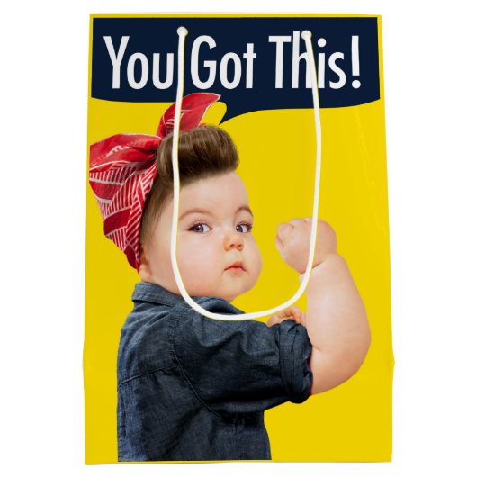 Je hebt deze Baby Medium Cadeauzakje (Achterkant)