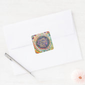 Je hebt deze Boho Pastel inspiratie Vierkante Sticker (Envelop)