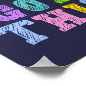 Je hebt deze droom grote Kinder kinderkamer kunst Poster (Hoek)