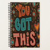 Je hebt deze Inspirerend  kleurrijke mensen Planner (Voorkant)