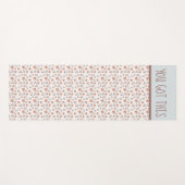 Je hebt deze meisjeskracht Yoga Mat (Voorkant (horizontaal))