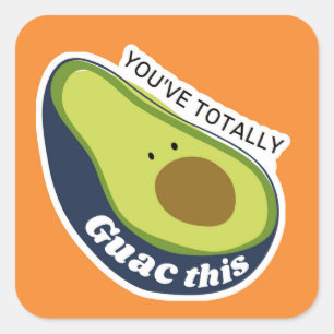 Je hebt deze Sticker helemaal guac