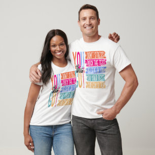 Je hebt deze test t-shirt