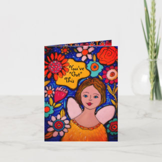 Je hebt dit, bloemen, dageraad, rozen, griezelig kaart