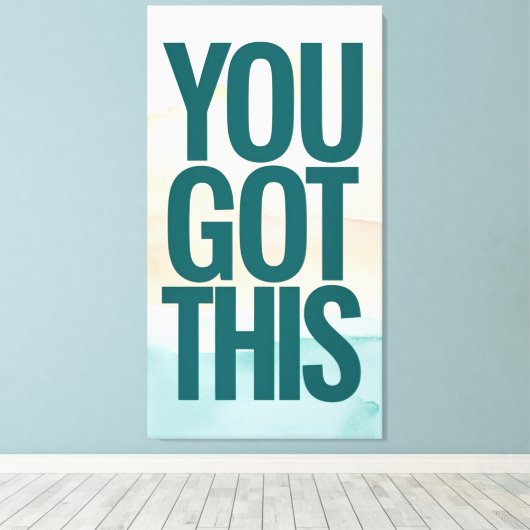 Je hebt dit canvas afdruk (Insitu (Houten vloer))