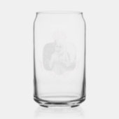 Je hebt dit - de witte lotus blikvorm glas (Achterkant)