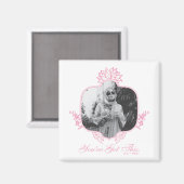 Je hebt dit - de witte lotus magneet (Voorkant / Achterkant)