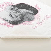 Je hebt dit - de witte lotus sherpa deken (3/4)