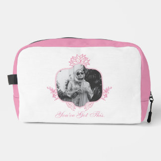 Je hebt dit - de witte lotus toilettasje