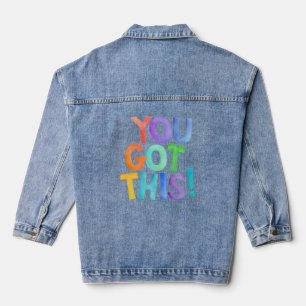 Je hebt dit! - Denim Jassen Jacket