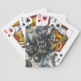 Je hebt dit - Luxe Motivatie Pokerkaarten