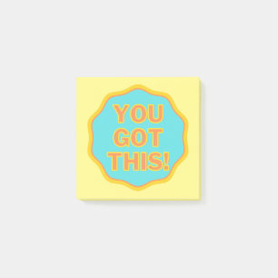 Je hebt dit! Motivatie ontwerp Post-it® Notes