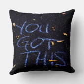 Je hebt dit, Motivation Motivation Aanmoediging Kussen (Achterkant)