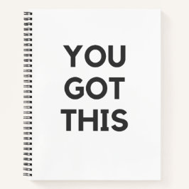 Je hebt dit notitieboek