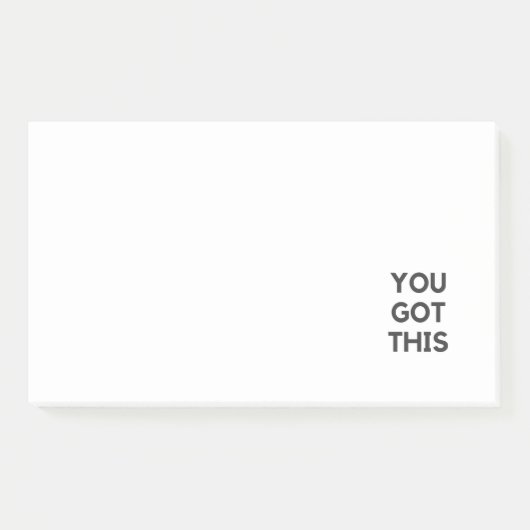 Je hebt dit post-it® notes (Voorkant)