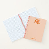 Je hebt dit roze rode Notitieboek (Binnen)